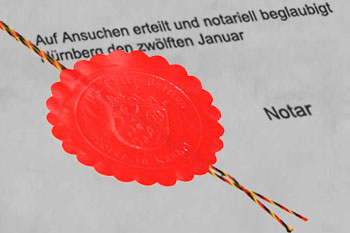 Notarielle Abwicklung