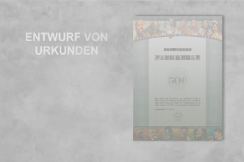 Gestaltung von Urkunden